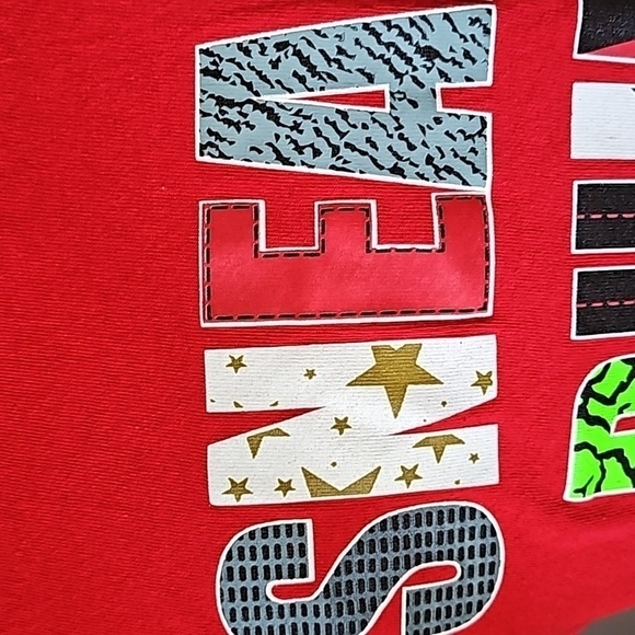 REASON Red Short Sleeve Graphic Tee - Picture 3 of 15